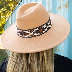 Tan Felt Hat
